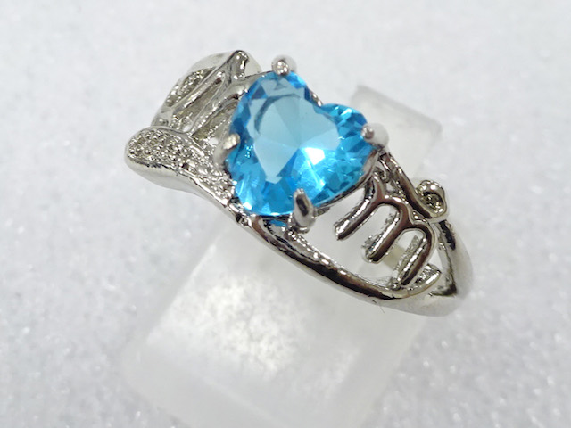 COLORED STONE FASHION RING / JP SIZE 15